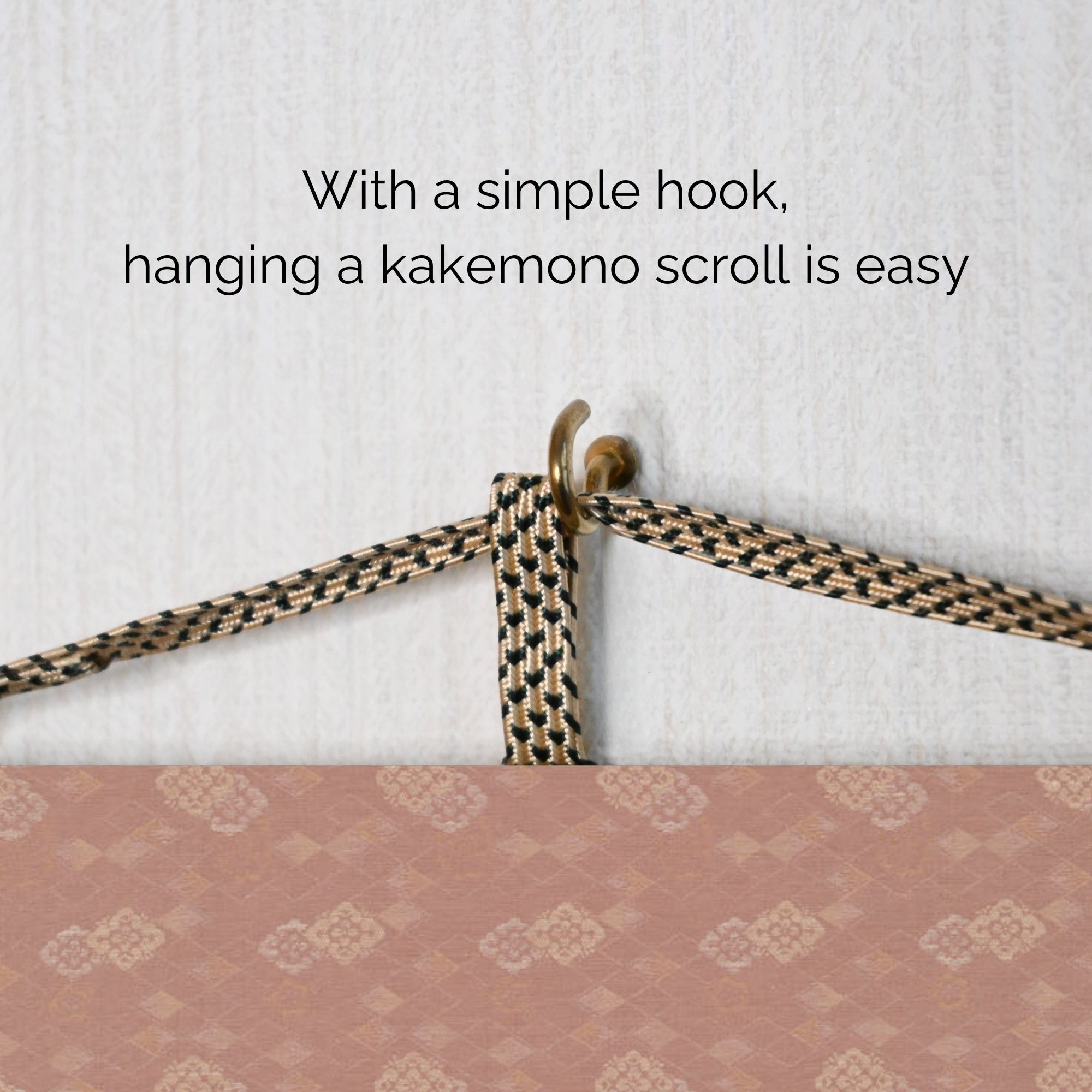 Papier peint mural Sakura Kakemono d'anime japonais – Femme en kimono avec le Mont Fuji 